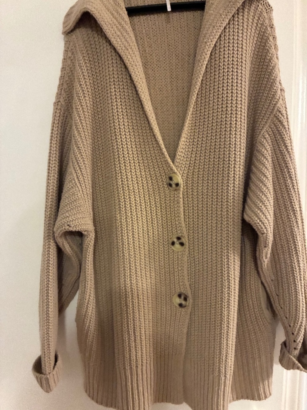 Free People Swim Too Deep Cardigan Chunky Knit Sweater in size Small